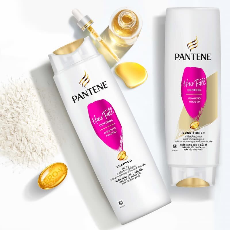 Combo Pantene ngăn rụng tóc + xả 300ml