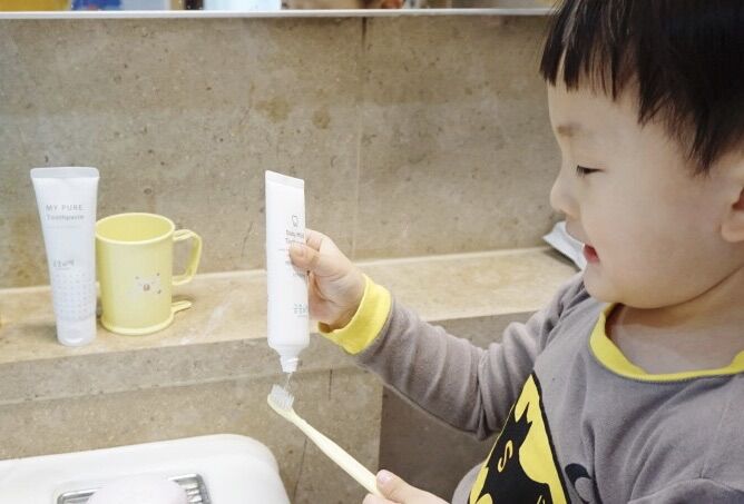 GOONGBE KEM ĐÁNH RĂNG TOOTHPASTE cho trẻ từ 6 tháng trở lên