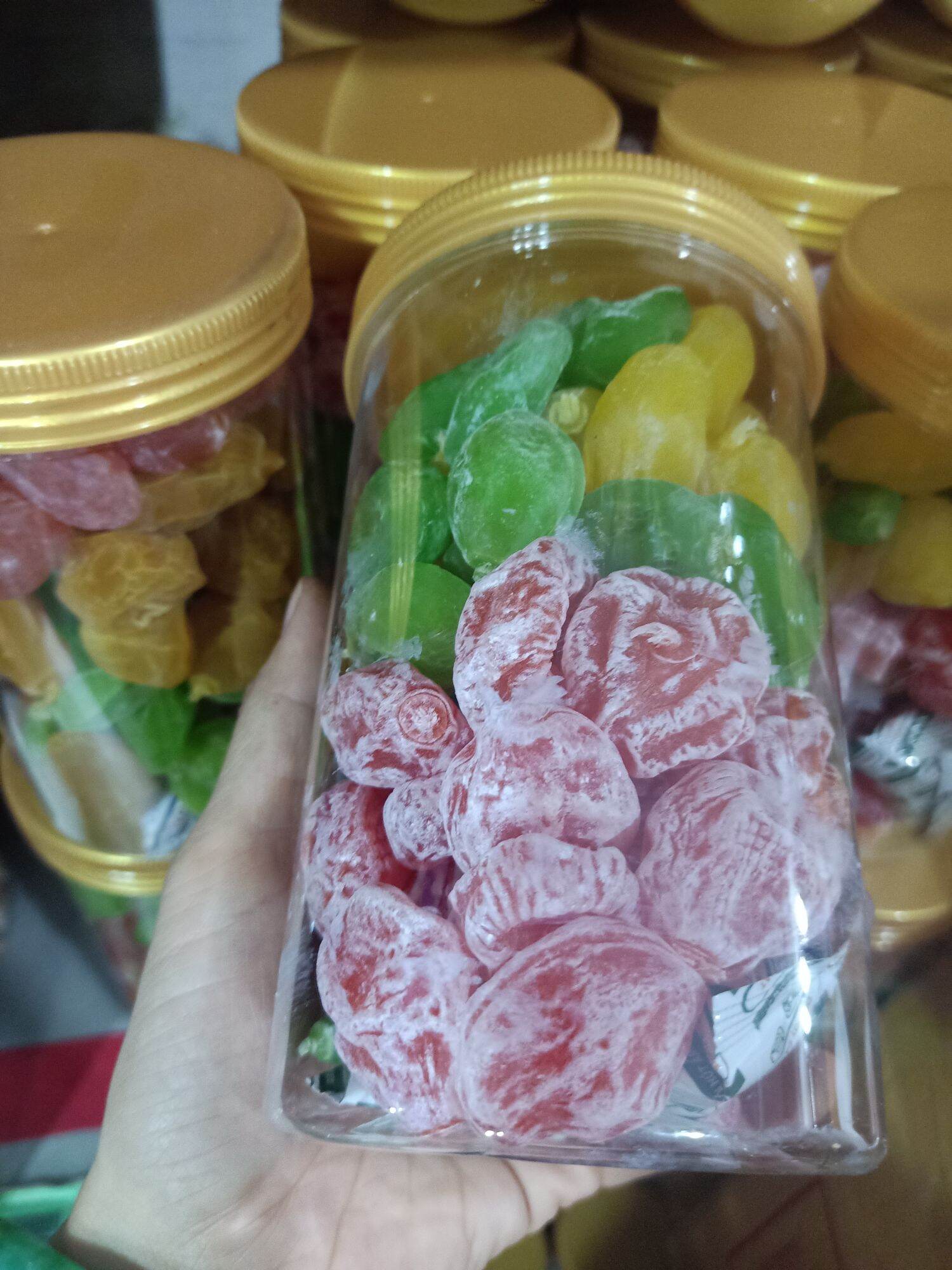500g Crispy Peach Jam Mix Flavors