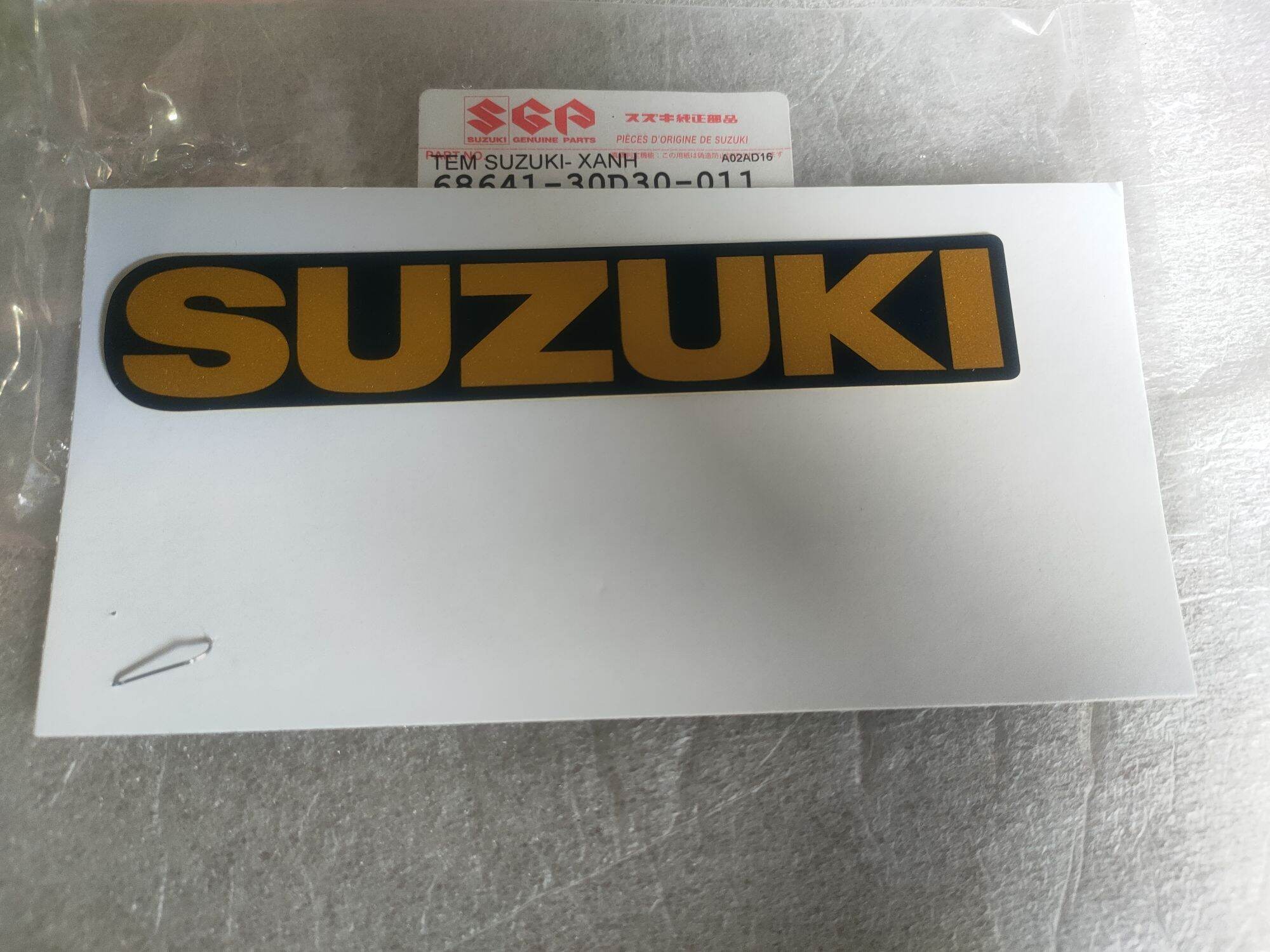 Tem chữ suzuki
