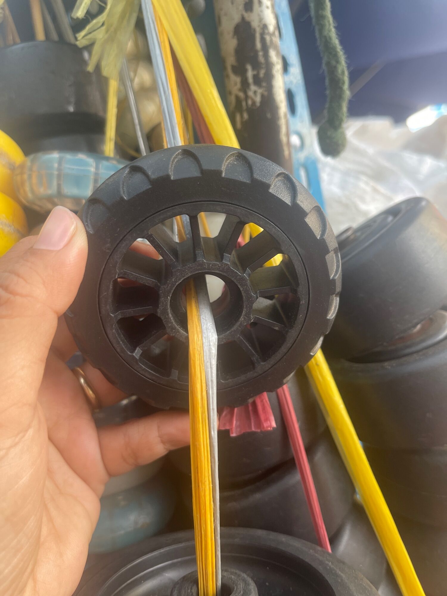 [HCM]4 bánh xe đẩy nhẹ 80x25 BX thay thế
