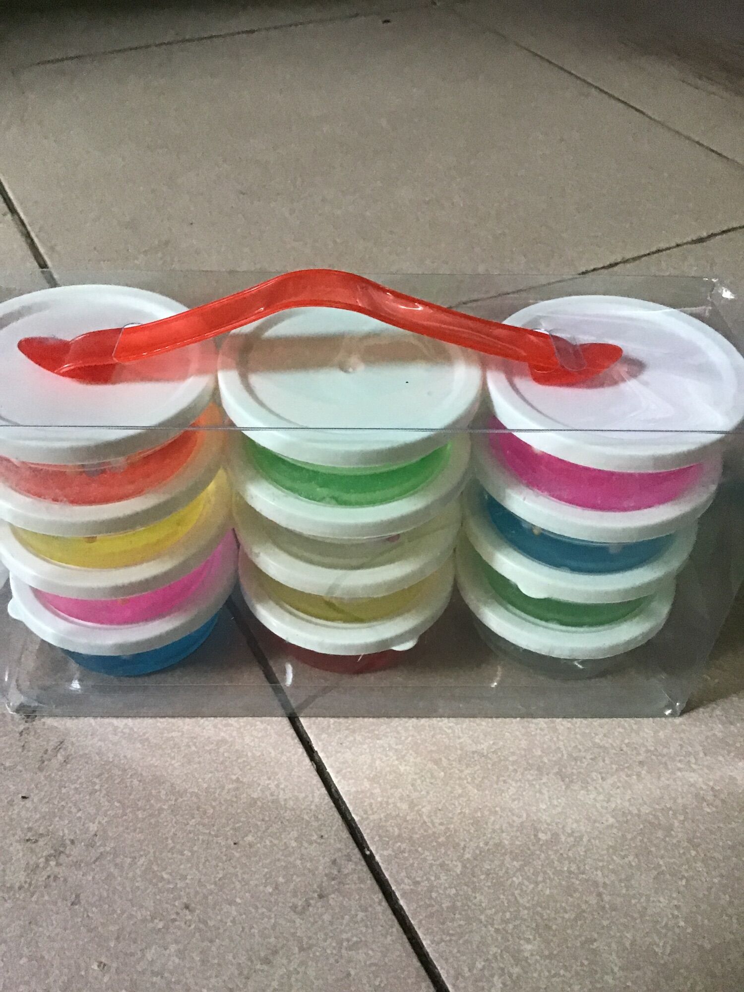 Combo hộp Slime dẻo 8/16 hủ lớn