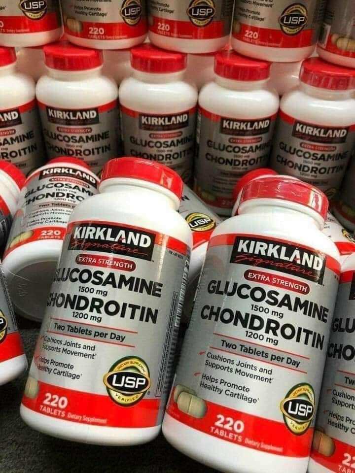 Glucosamine 1500mg và Chondroitin 1200mg 220v Chính Hãng