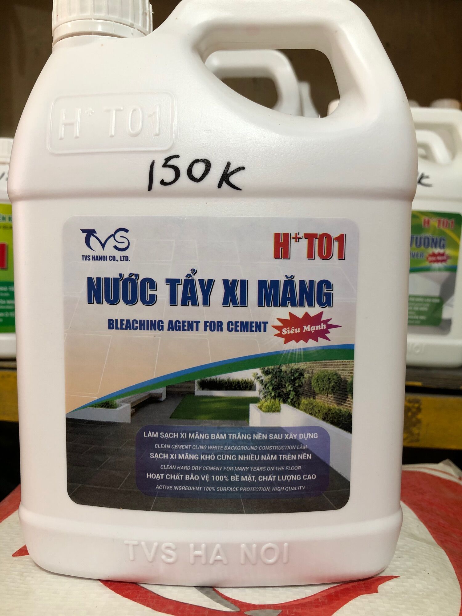 Tẩy cặn xi măng, Tẩy gạch can 1,8l