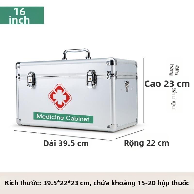 SHUQUE | Portable Storage Medicine Box with Layer Design for Home and Car Use
