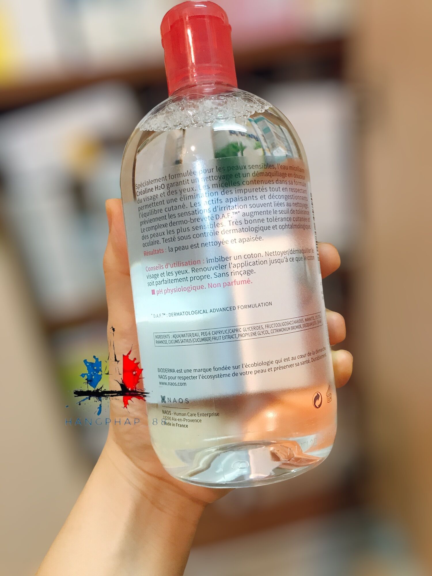 Nước tẩy trang Bio 500ml nội địa Pháp