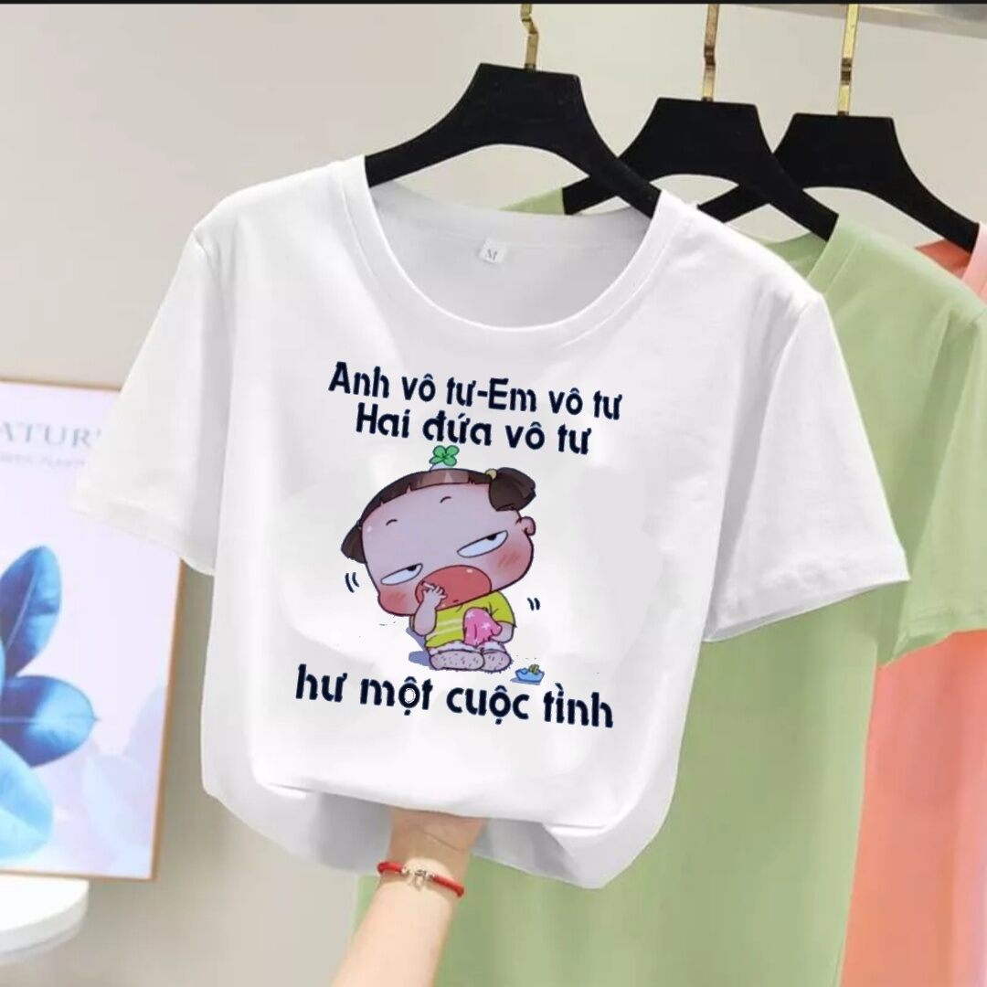 [HCM]áo thun form rộng nam nữ ôm cái nè