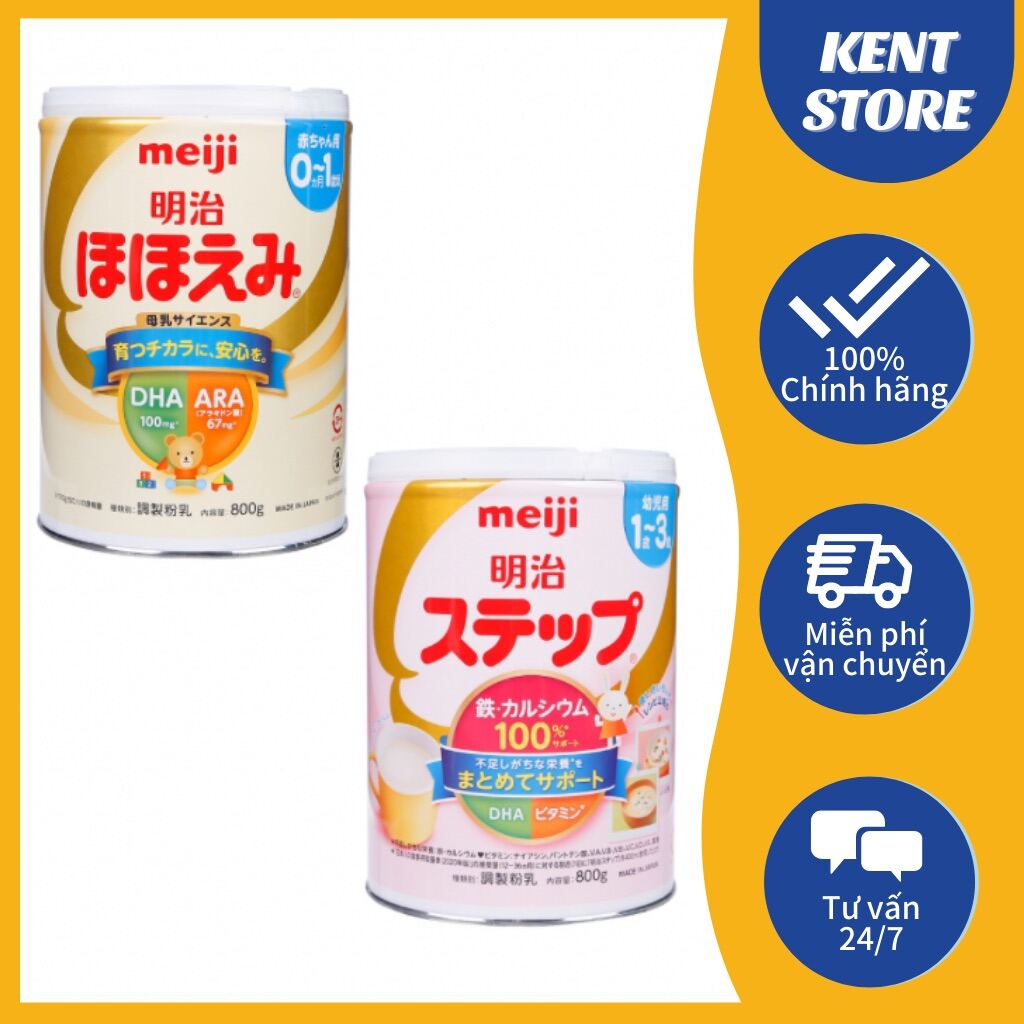 DATE MỚI Sữa Meiji 800gr nội địa Nhật Bản số 0 và số 1-3 thumbnail