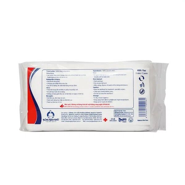 [Bịch 25g] Bông Y Tế BẠCH TUYẾT
