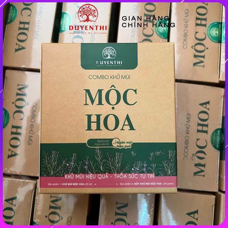 Hôi nách Mộc hoa - Bạch linh - Bách y sâm khử mùi khử khuẩn