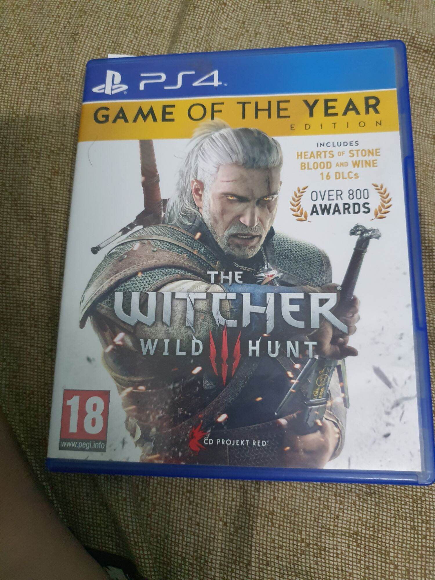 đĩa game the witcher cũ