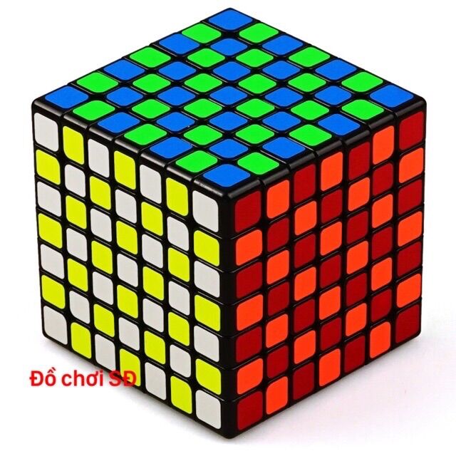 Rubik 7 tầng - viền đen