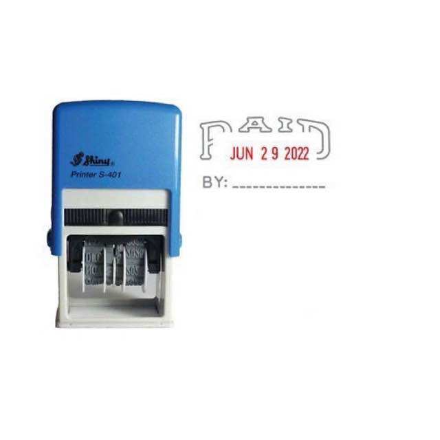 Khay mực dấu Shiny S401, S402