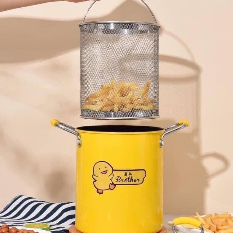 Nồi chiên ngập dầu mini vịt vàng