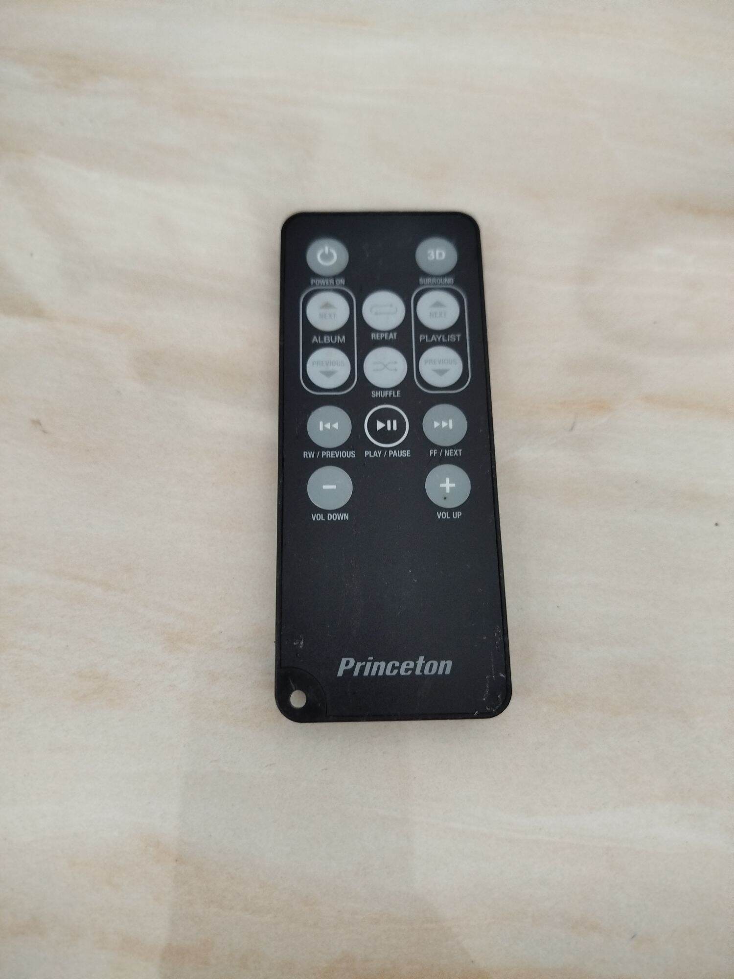 Điều khiển từ xa cho bộ loa Princeton PSP-MSSSW, hàng si Nhật