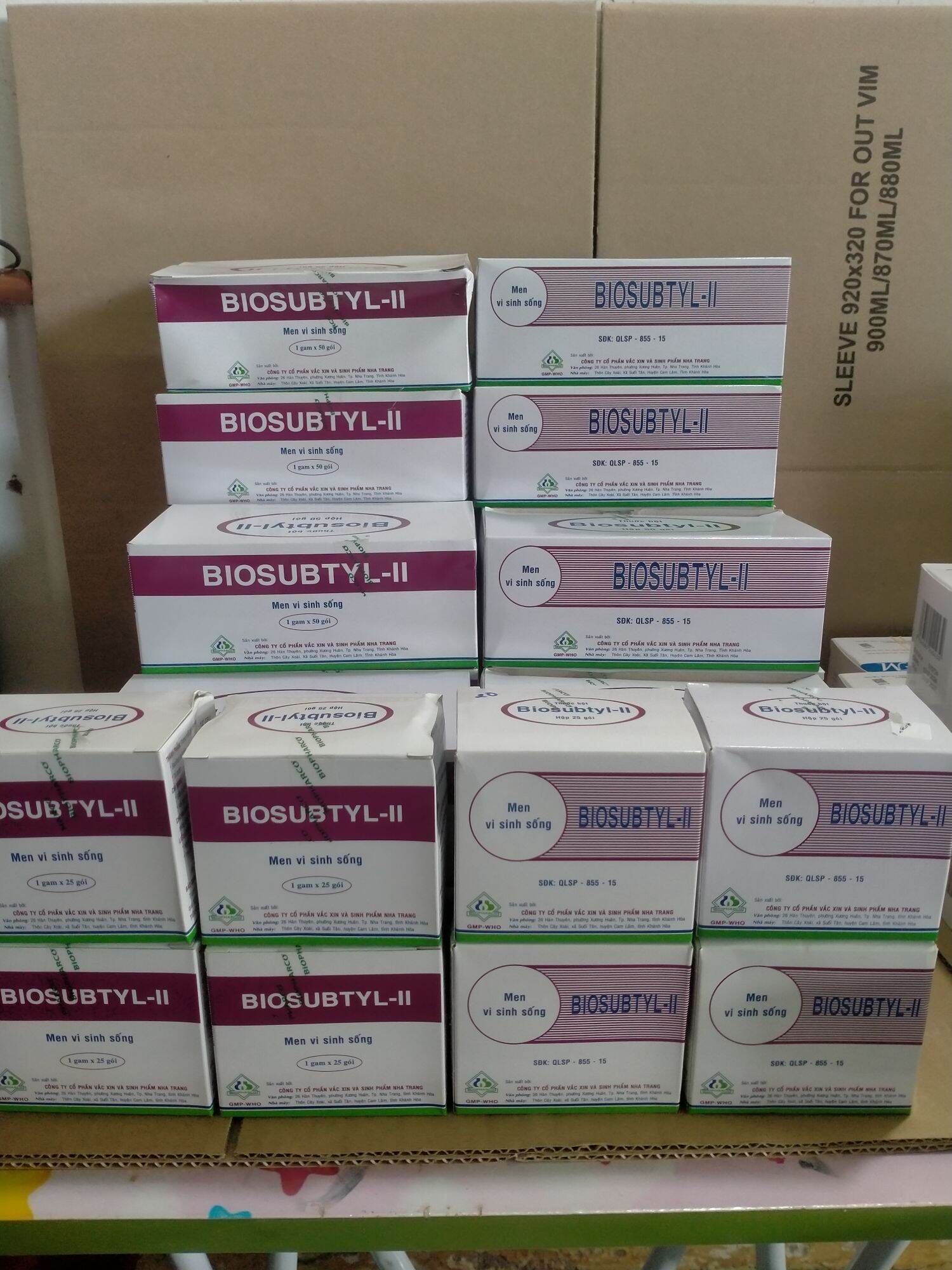 Men vi sinh sống  BIOSUPTYL II giúp hỗ trợ tiêu hóa