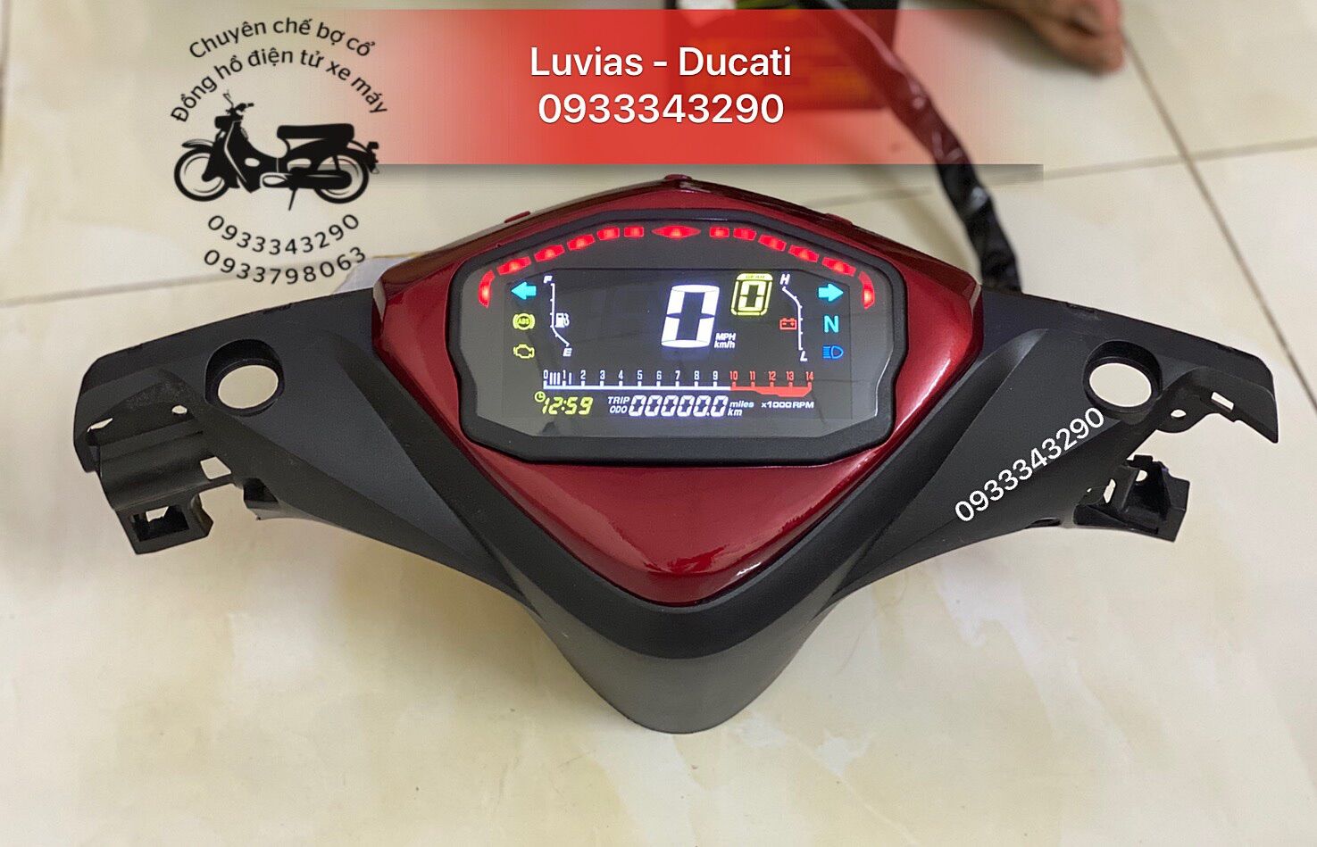 Trọn Bộ Bợ Cổ LUVIAS - DUCATI