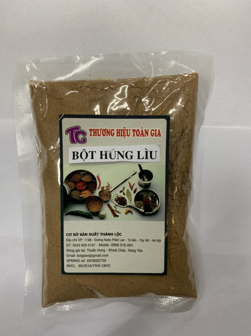 Bột húng lìu 100g