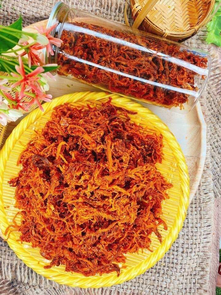 Hũ pet-300g khô bò sợi nhà làm