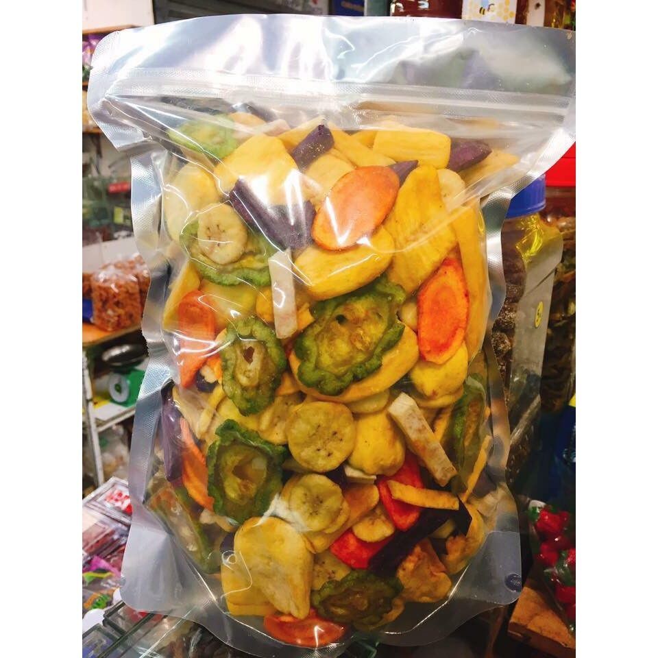 Trái Cây Sấy Khô Mix Vị 500g