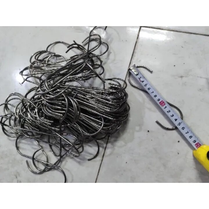 combo 20 móc inox chữ S treo đồ