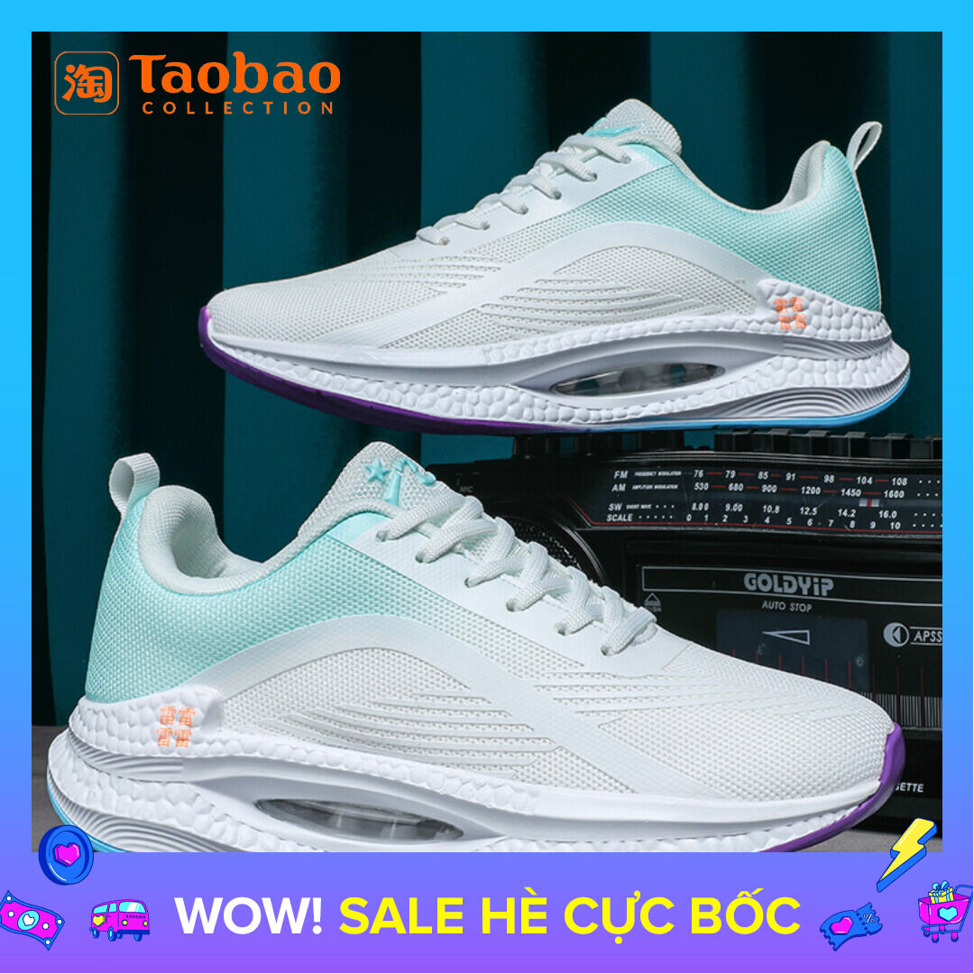 Giày Chạy Bộ Siêu Nhẹ Tuyệt Ảnh Giày Chạy Bộ Thể Thao Chuyên Nghiệp Học Sinh Thoáng Khí Du Lịch Cặp Đôi Giảm Sốc Đệm Khí Mẫu Mới 2022 Cho Nam