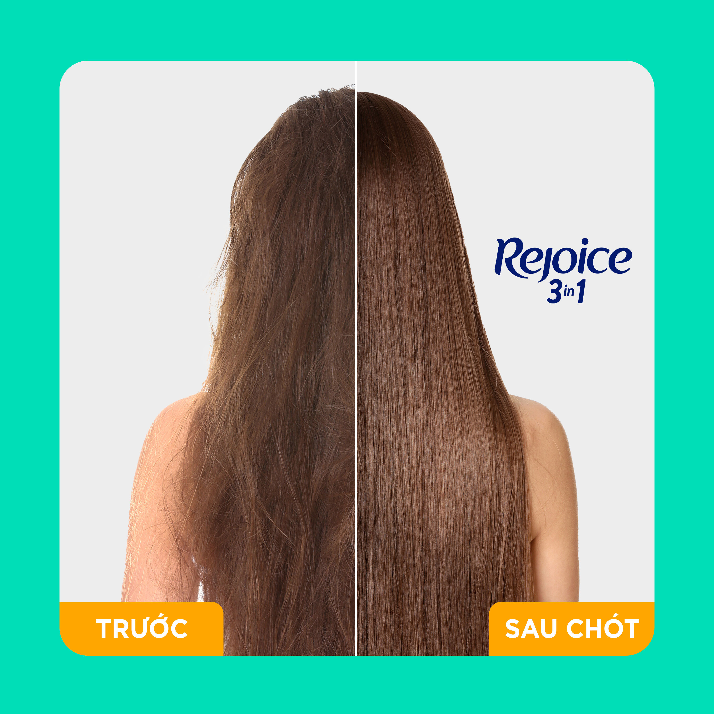 Combo 2 Dầu Gội REJOICE Siêu Mềm Mượt Sạch Gàu/ Siêu Mềm Mượt Chai 1150ML