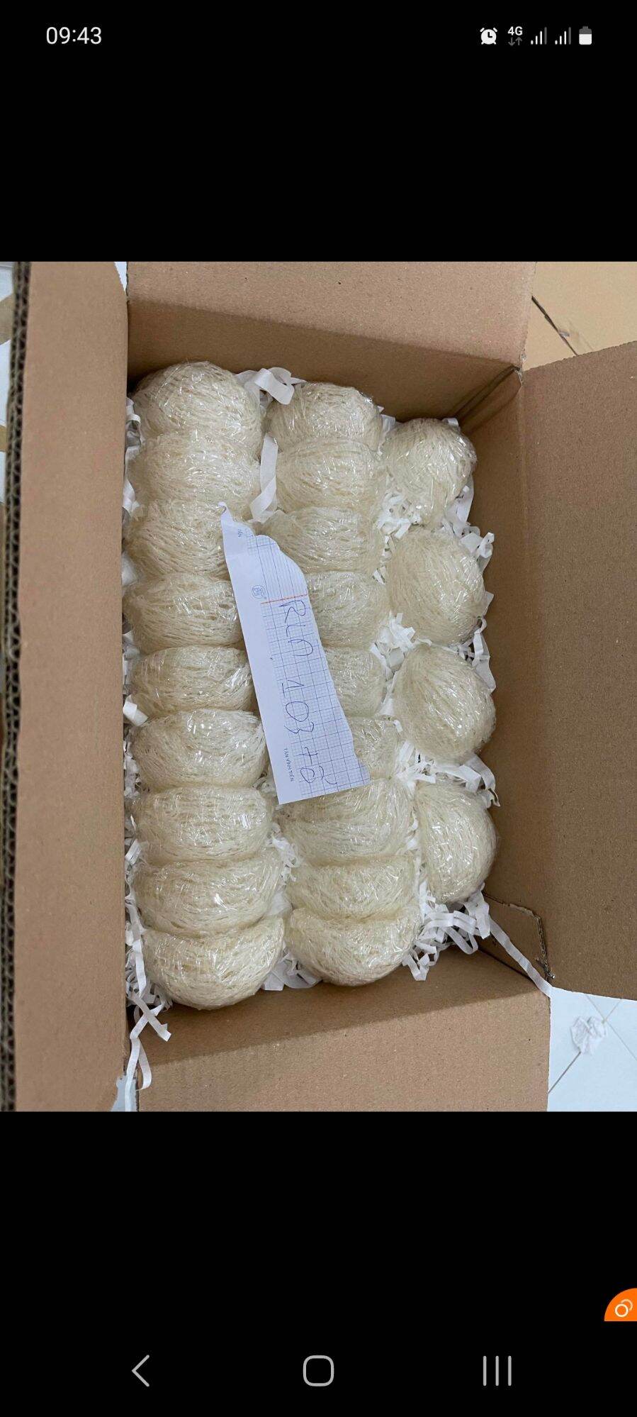 yến rút lông dùng thử 1 tổ 10gr