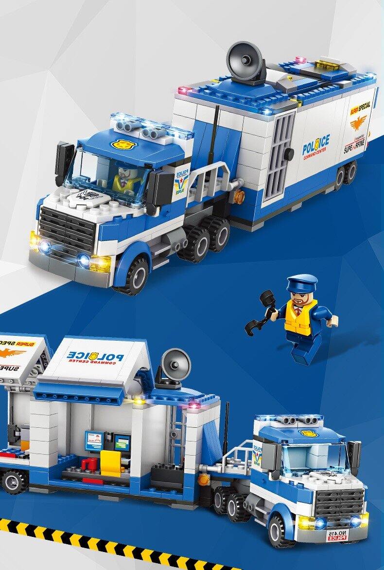 Bộ đồ chơi xếp hình lego siêu cảnh sát