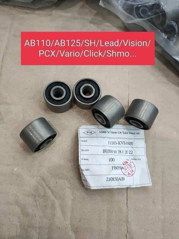 BẠC TREO MÁY CÁC ĐỜI XE AB110/AB125/SH/Lead/Vision/
PCX/Vario/Click/Shmo.
(giá 1đôi)