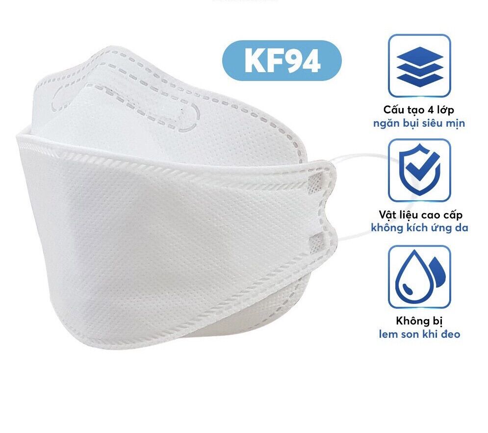 100 Chiếc Khẩu Trang KF94 Dental Mask