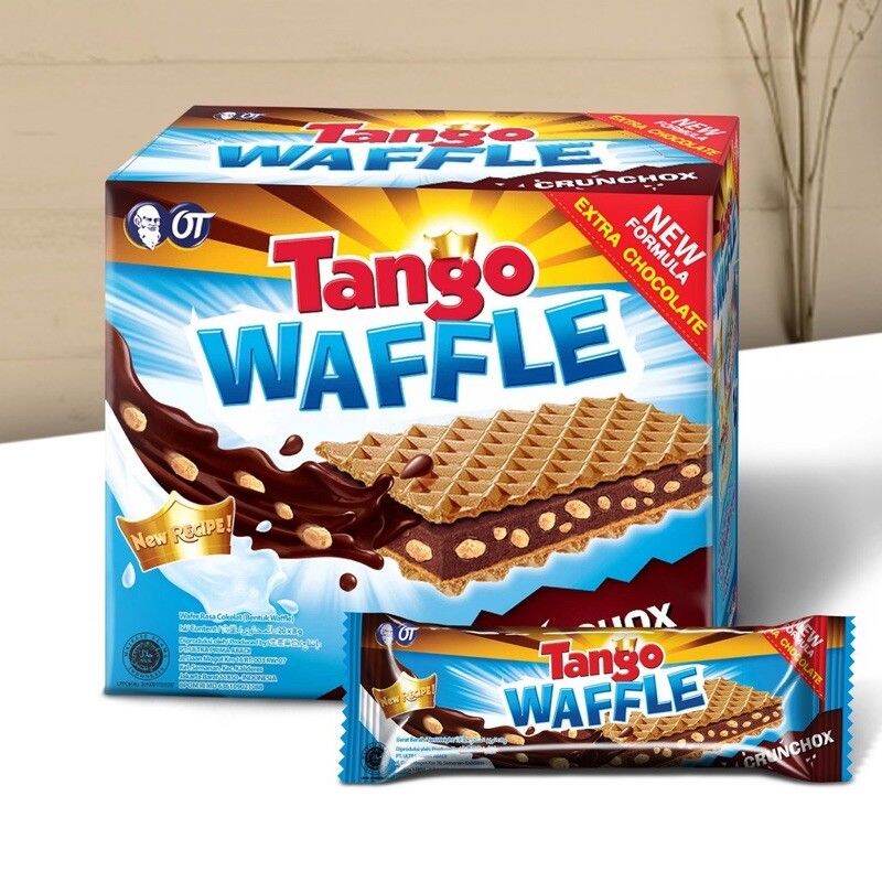 Bánh Xốp Tango Waffle 160gr vị Socola, Sầu riêng, Pho mai