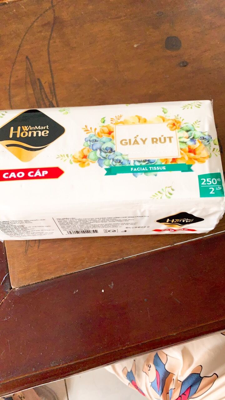 Khăn giấy rút Vinmart 250 tờ