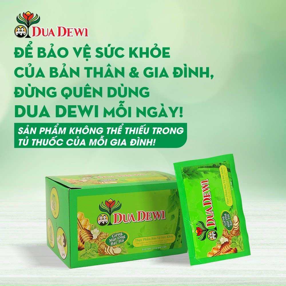 Siro Duadewi - Dua dewi thảo dược hộp 12 gói