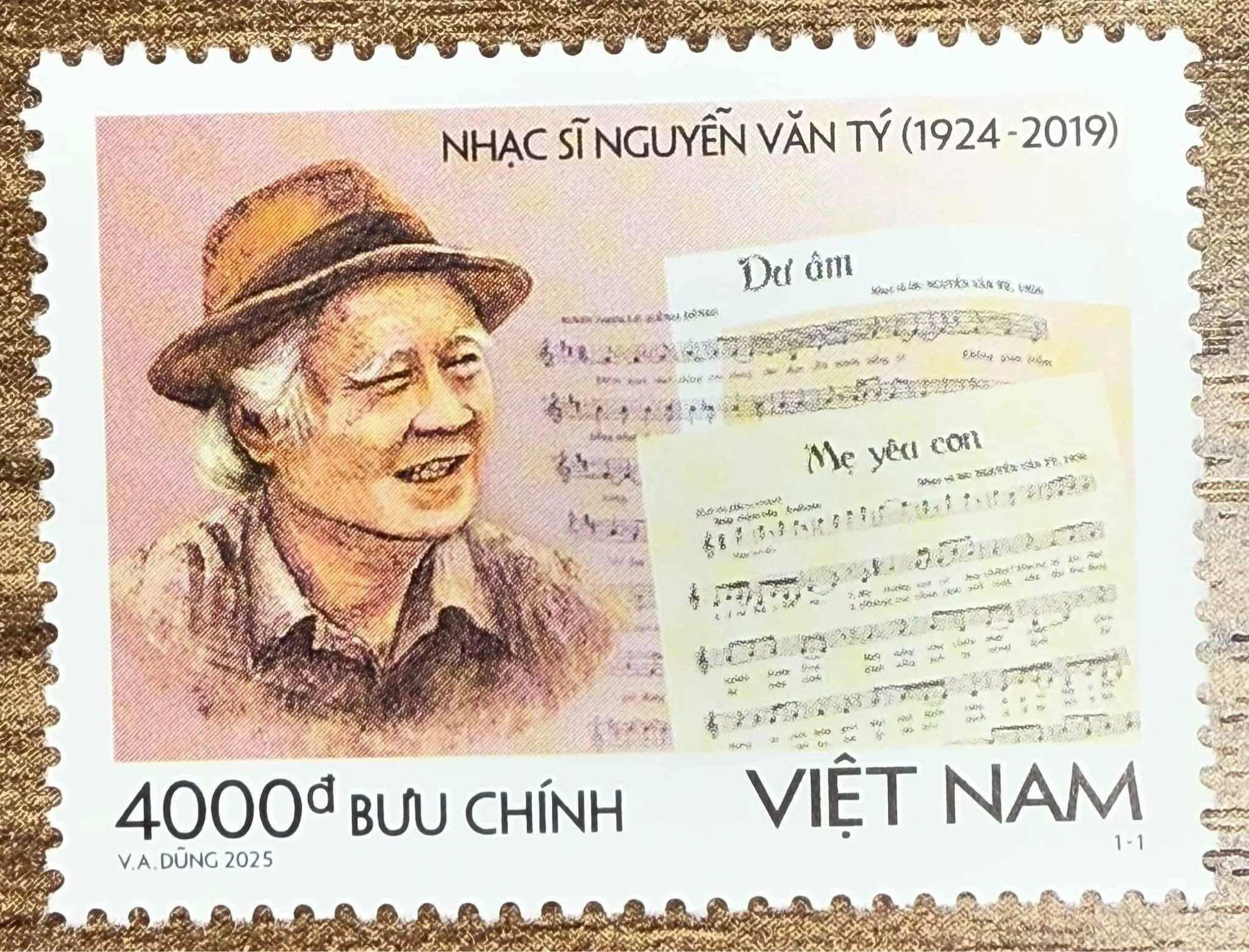 Tem Việt Nam 2025: nhạc sĩ Nguyễn Văn Tý