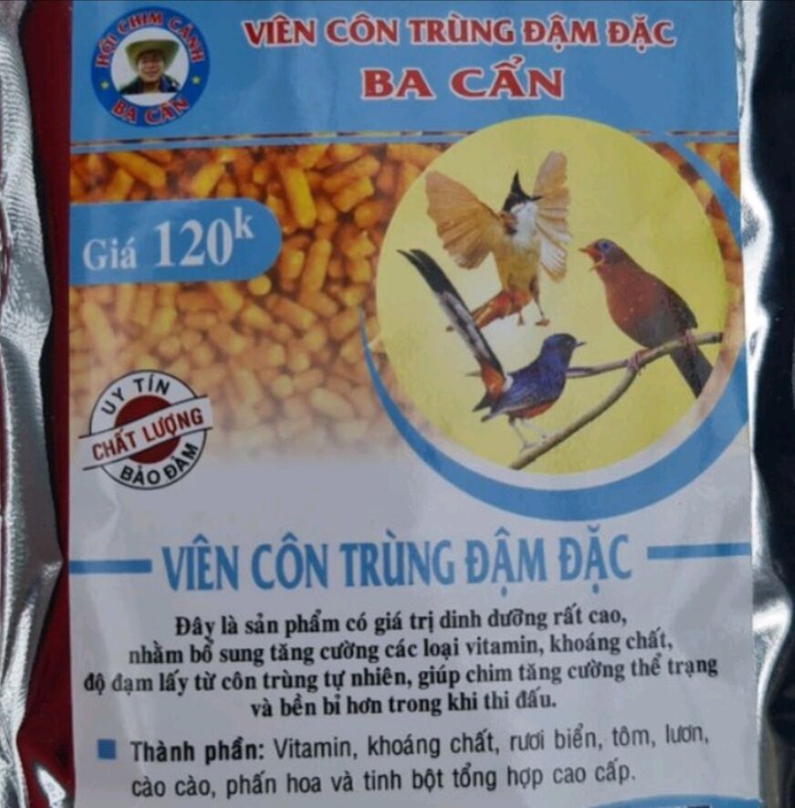 Viên côn trùng đậm đặc