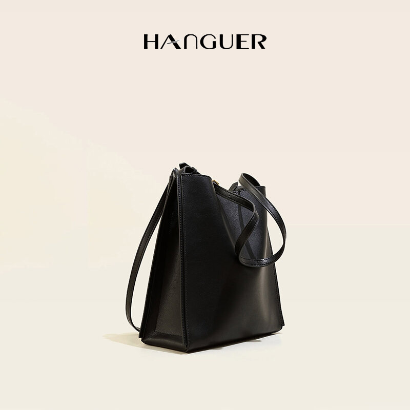 Hanguer & CK Túi Xô Sức Chứa Lớn Mùa Thu Đông Túi Thú Cưng Tote Một Bên