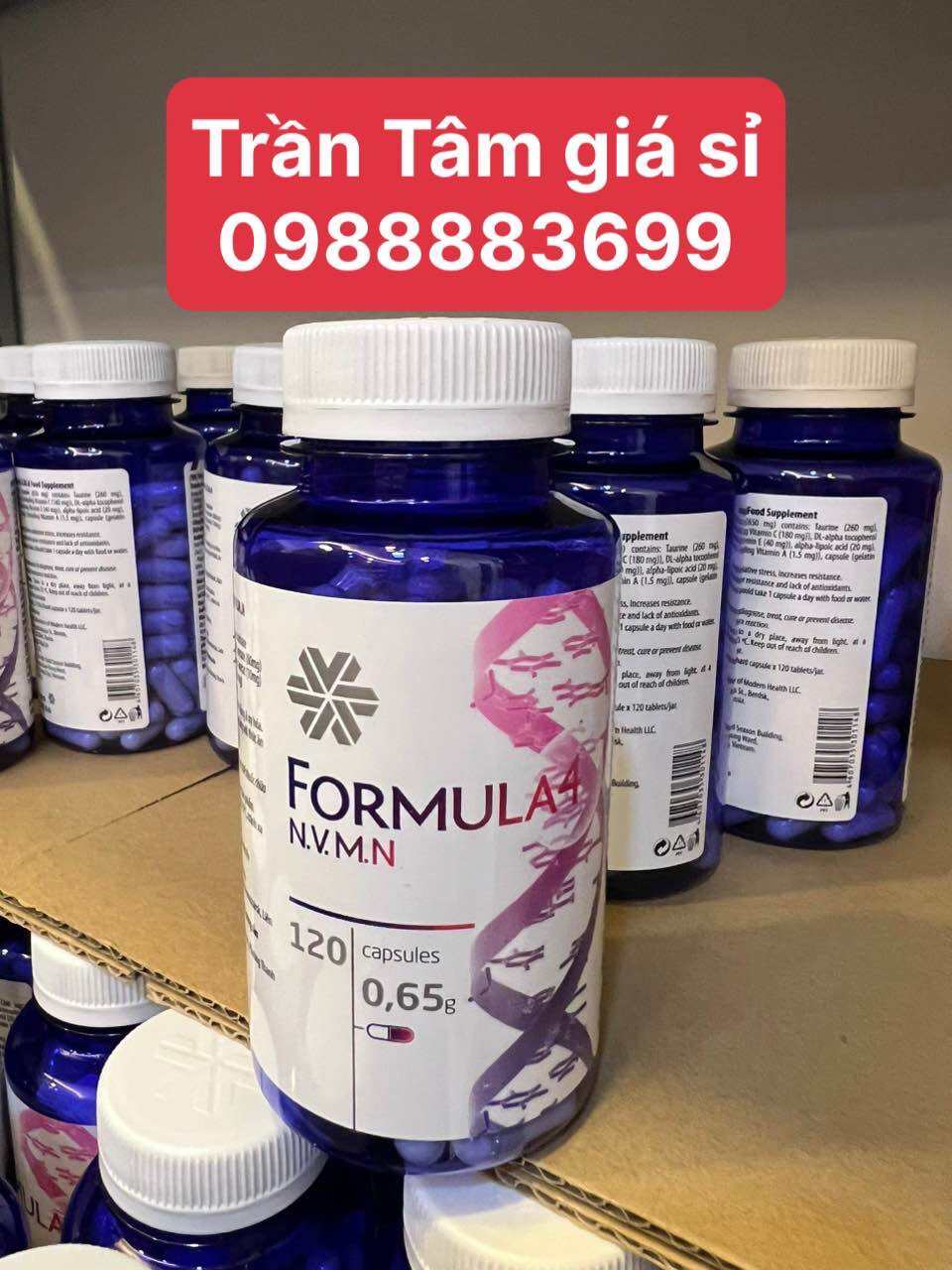 Formula4 Siberian TPBV sức khỏe Formula 4 N.V.M.N giúp chống oxy hóa cao