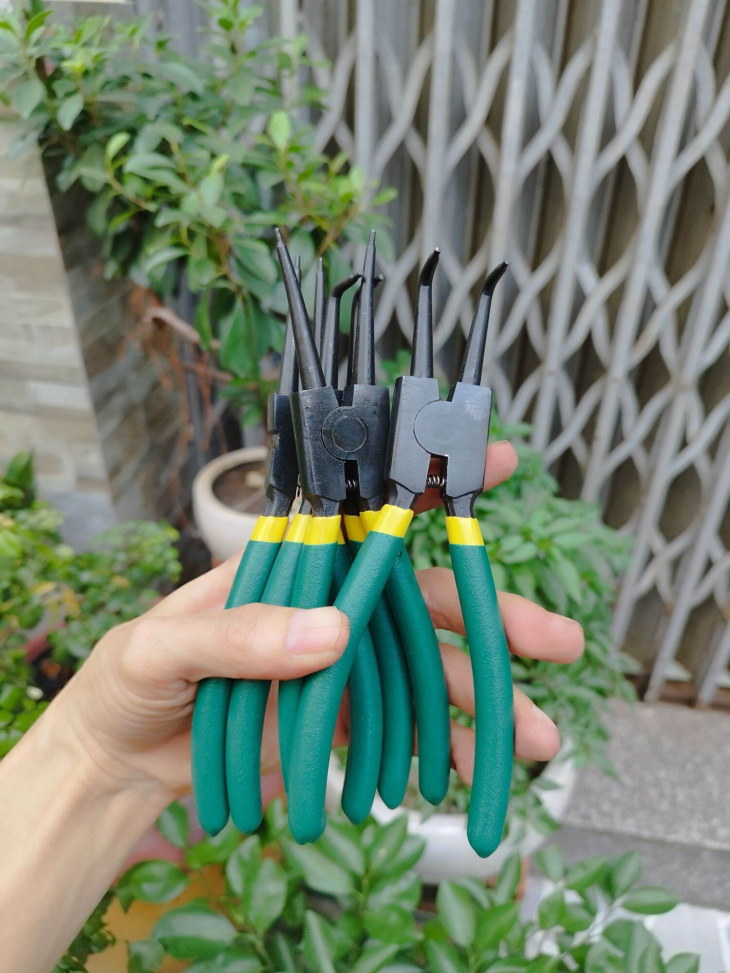 combo 4 kìm mở phe 7in
