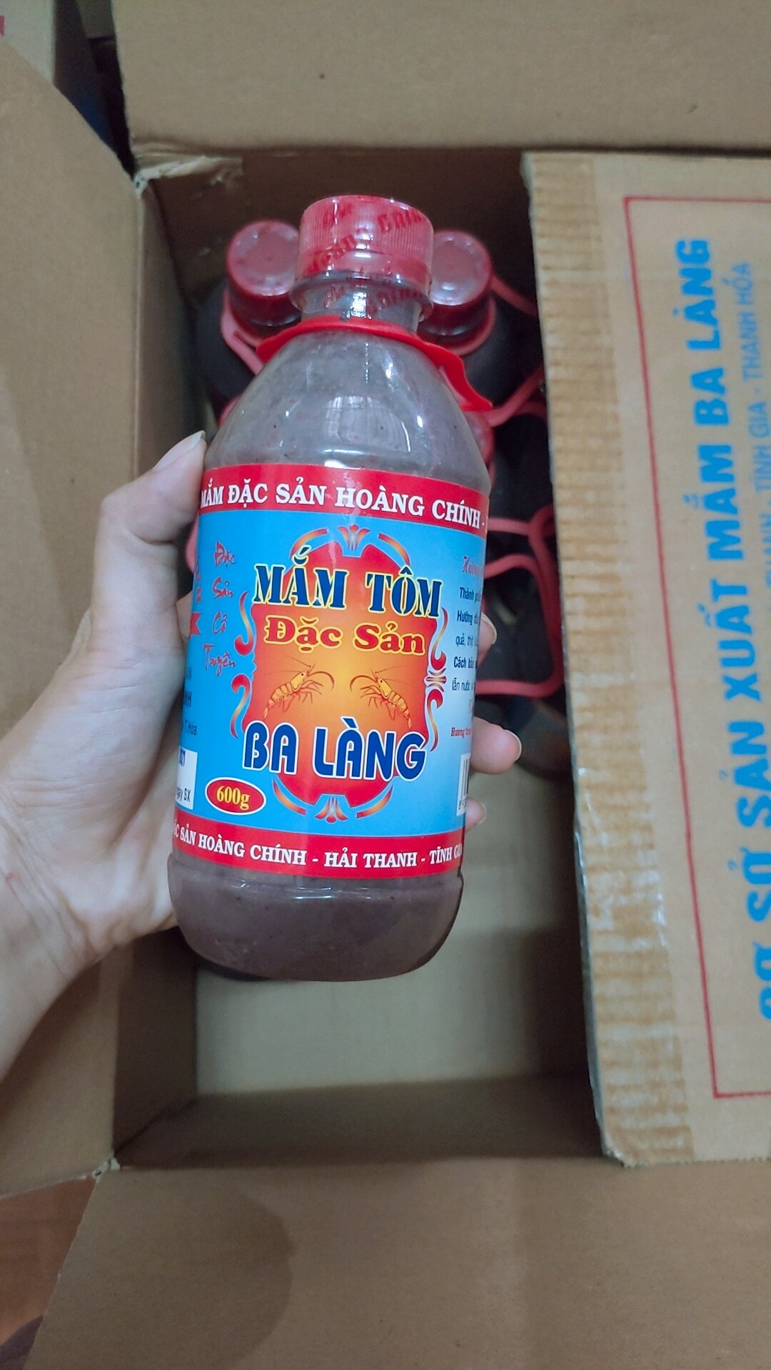 Mắm tôm Ba Làng 600gr