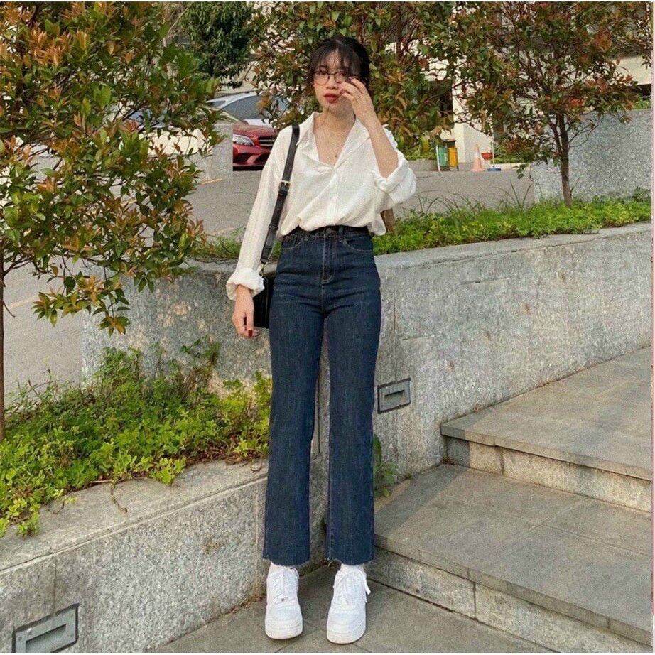 Quần jean ống đứng basic siêu đẹp hot trend 2022