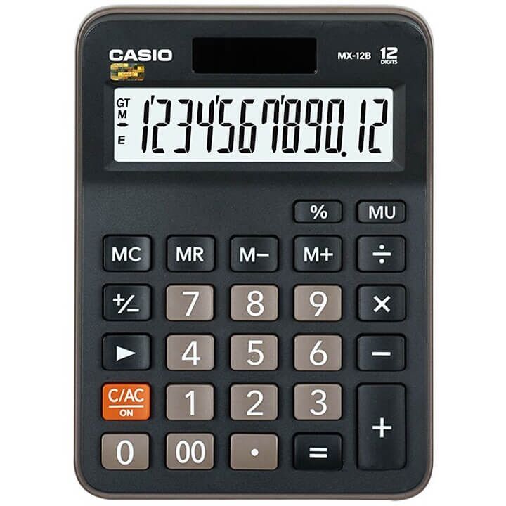Máy tính casio MX 12B chính hãng có bảo hành