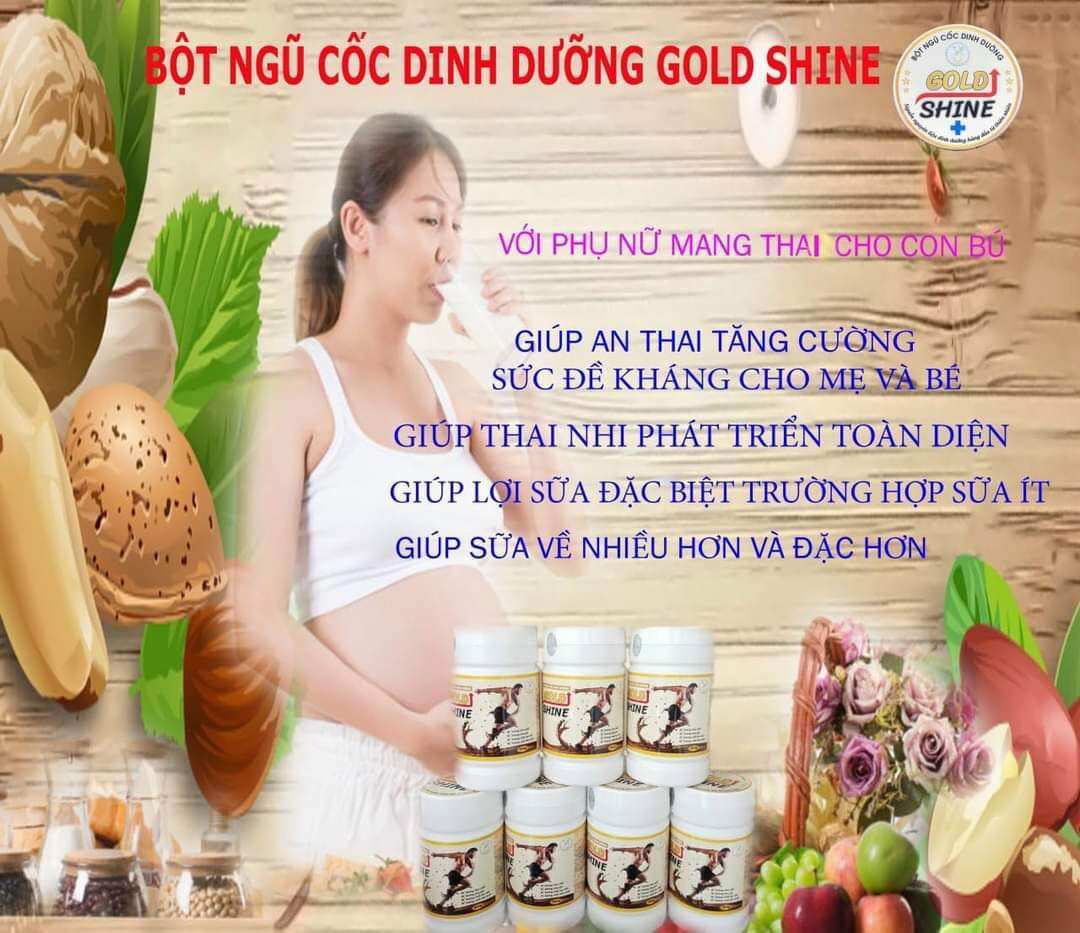 Ngũ cốc dinh dưỡng GOLD SHINE (Dinh dưỡng cho mọi người)