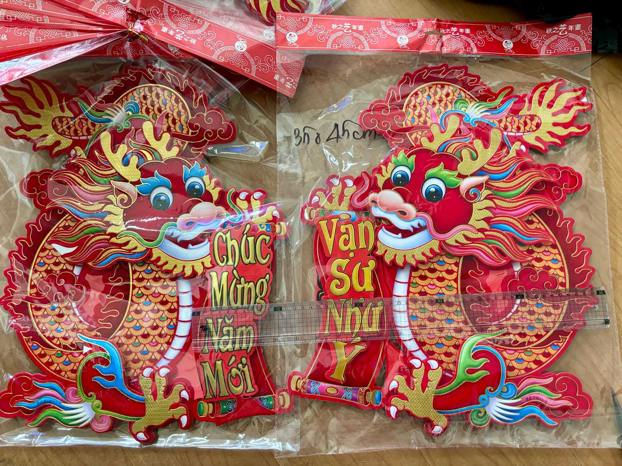 Trang Trí Tết Hình Con Rắn 2025 (1 Cặp 2 Con)