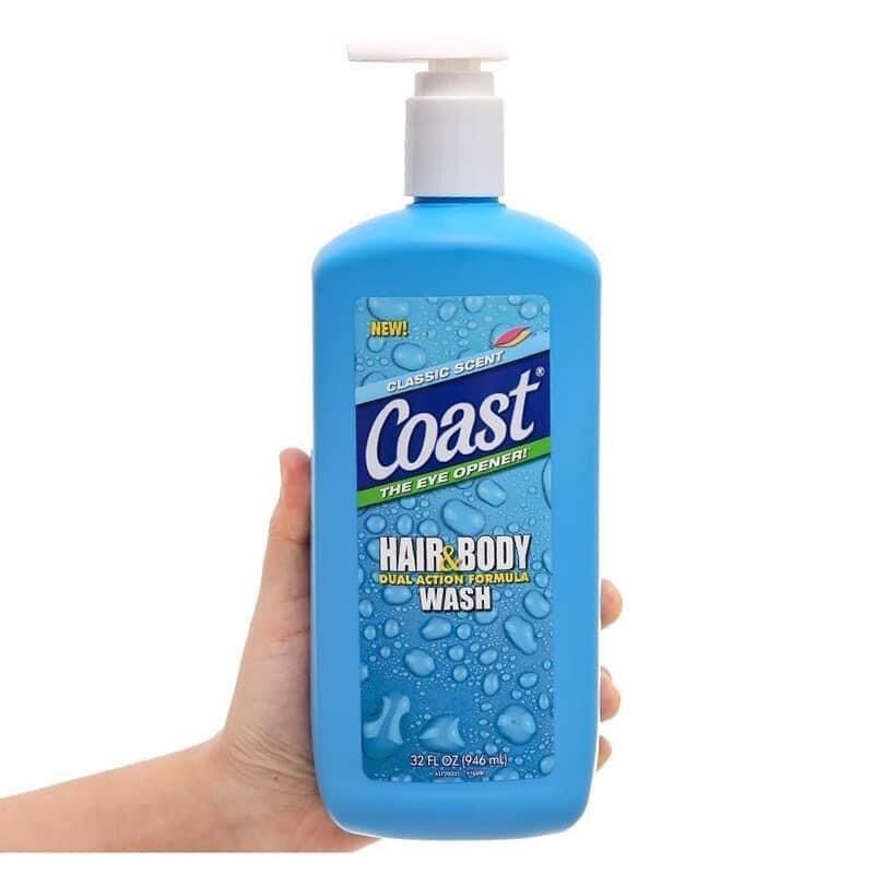Sữa tắm gội coast mỹ 946ml