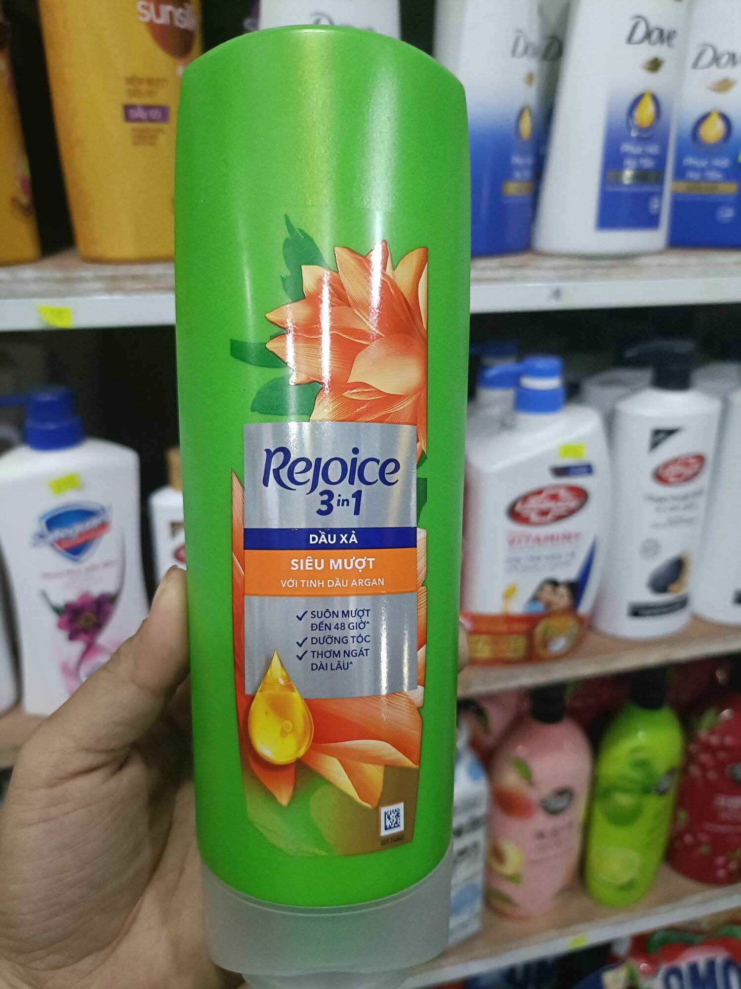 Rejoice dầu xả siêu mềm mượt 48h 320ml