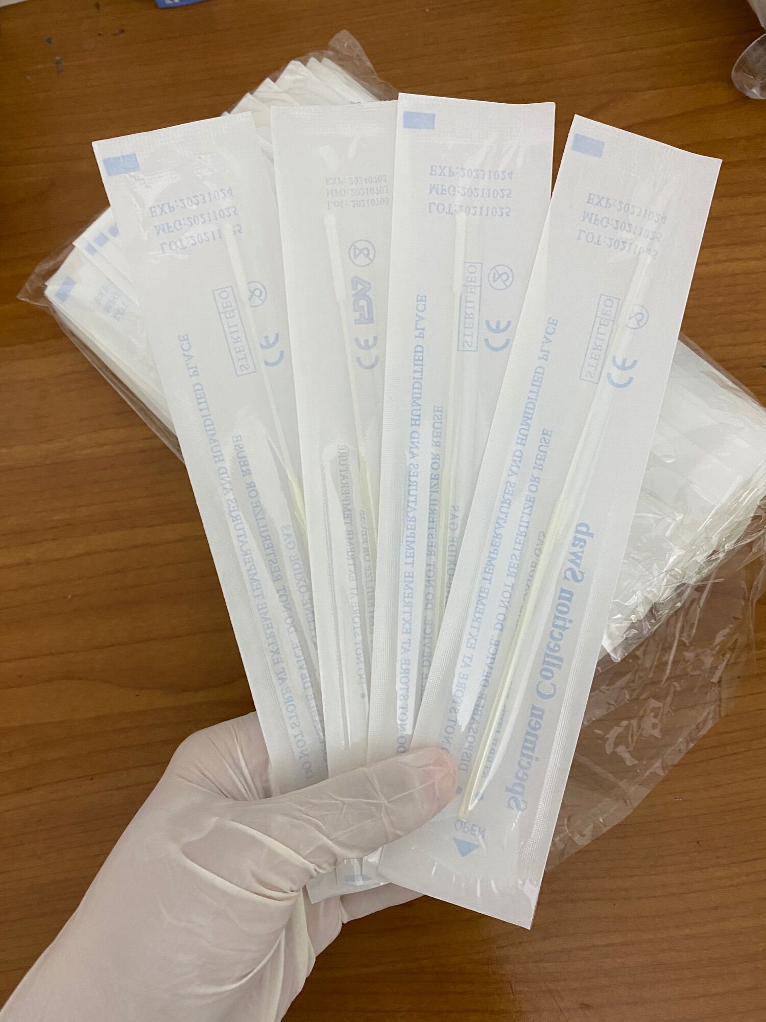 Que lấy mẫu dịch tỵ hầu 200 que/bì