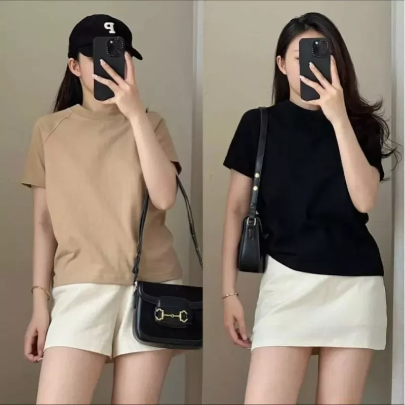 [FREESHIP]✅ Áo Thun Babytee Trơn Basic 4 Màu