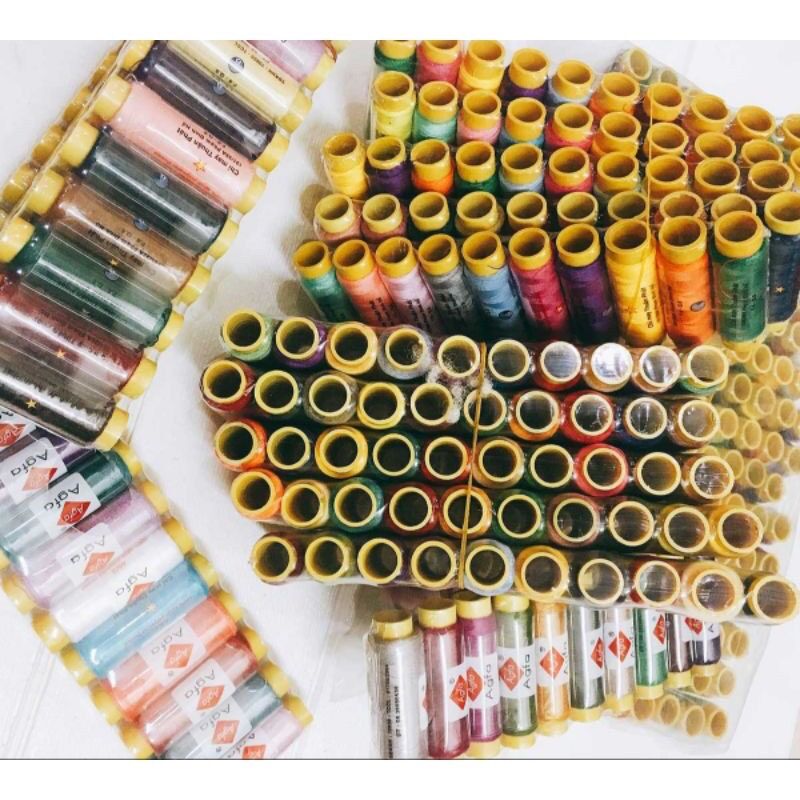 🏵Set 10 cuộn Chỉ may Đồ (Nhiều màu)