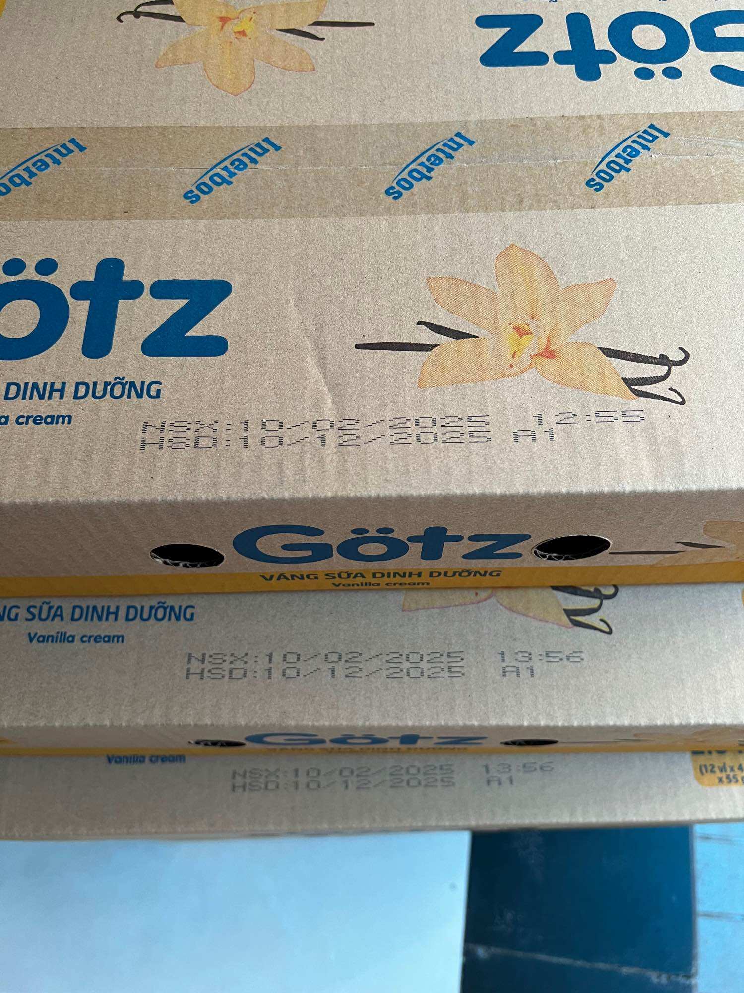 ⚡️Lốc 4 hộp váng sữa Gotz (date T5/2026)